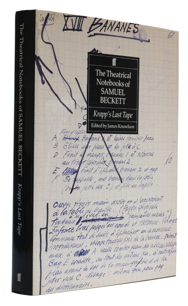 Item #3771 The Theatrical Notebooks of Samuel Beckett Volume III Krapp's Last Tape. Samuel Beckett.
