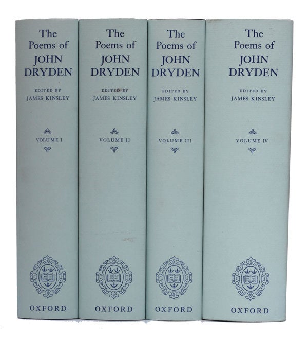 Item #4658 The Poems of John Dryden. John Dryden.