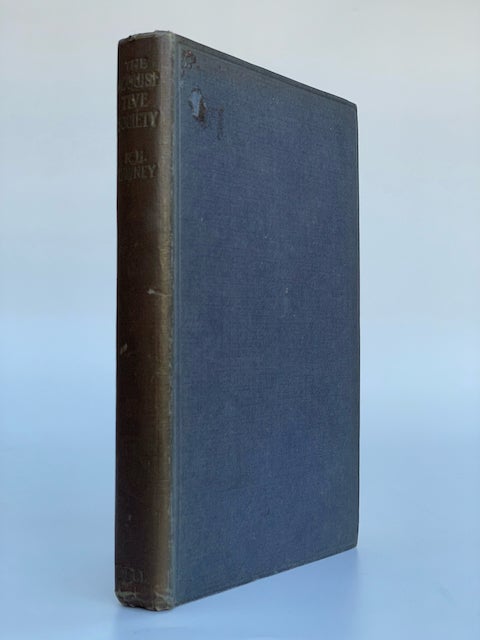 Item #5065 The Acquisitive Society. R. H. Tawney.