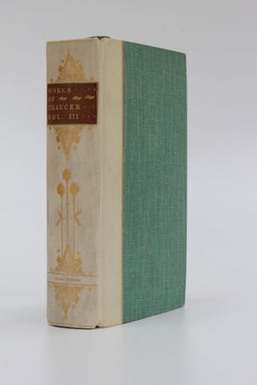 Item #5263 The Poetical Works of Geoffrey Chaucer. Volume III The Canterbury Tales. Geoffrey Chaucer