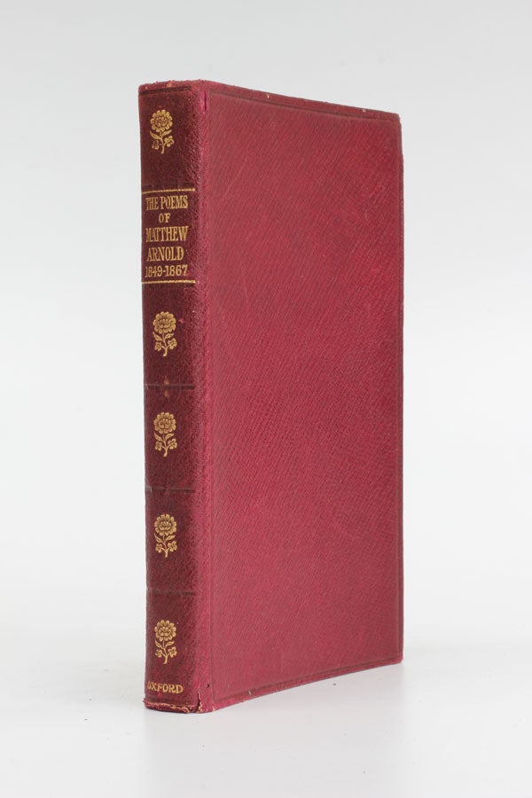 Item #5309 The Poems of Matthew Arnold 1849-1867. Matthew Arnold.