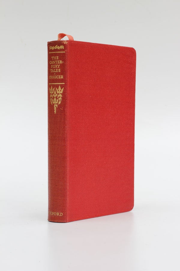 Item #5359 The Poetical Works of Geoffrey Chaucer. Volume III The Canterbury Tales. Geoffrey Chaucer.