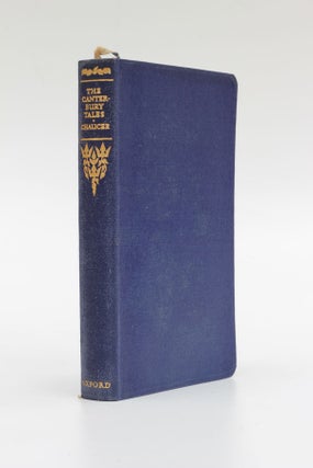 Item #5367 The Poetical Works of Geoffrey Chaucer. Volume III The Canterbury Tales. Geoffrey Chaucer