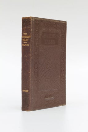 Item #5374 The Poetical Works of Geoffrey Chaucer. Volume III The Canterbury Tales. Geoffrey Chaucer