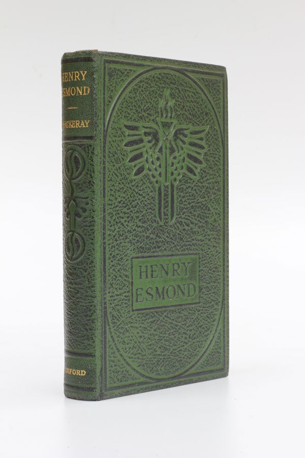 Item #5403 The History of Henry Esmond, Esq. William Makepeace Thackeray.