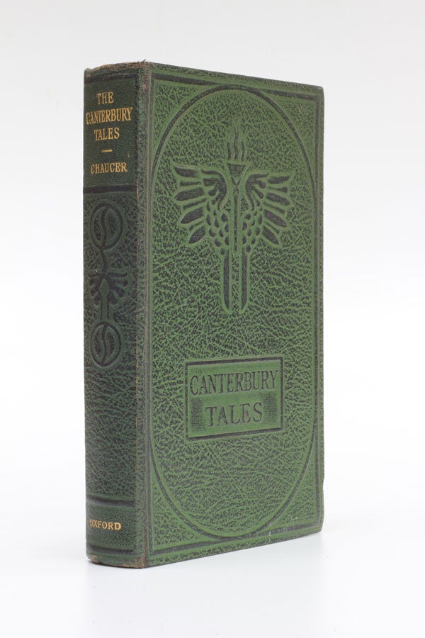 Item #5414 The Poetical Works of Geoffrey Chaucer. Volume III The Canterbury Tales. Geoffrey Chaucer.