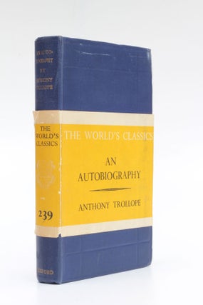 Item #5589 An Autobiography. Anthony Trollope