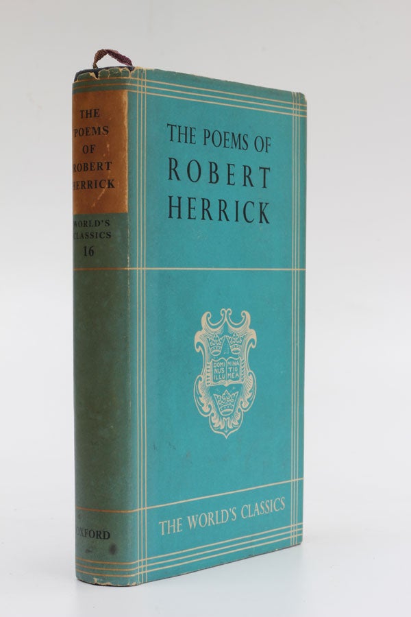 Item #5605 The Poems of Robert Herrick. Robert Herrick.