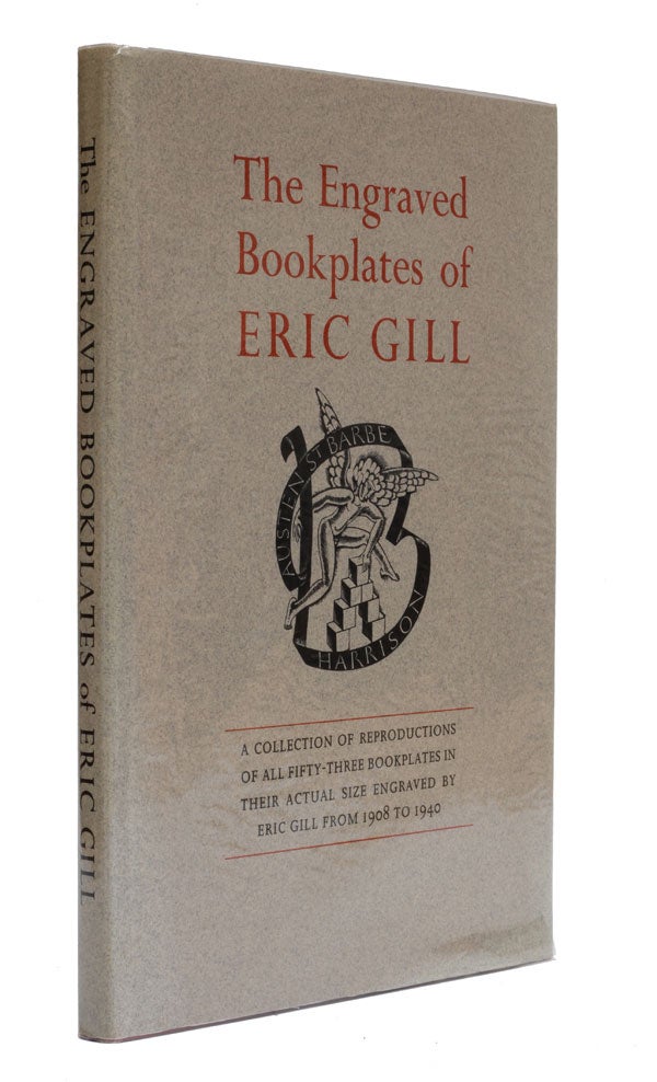Item #5898 The Engraved Bookplates of Eric Gill 1908-1940. Christopher Skelton.