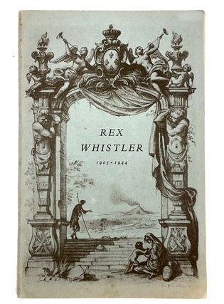 Item #5913 Rex Whistler 1905-1944. Rex Whistler