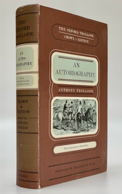 Item #5997 An Autobiography. Anthony Trollope.