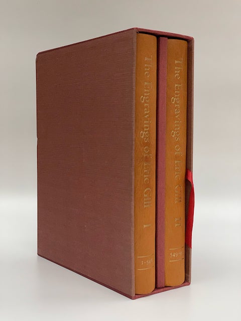 Item #6039 The Engravings of Eric Gill. Christopher Skelton.