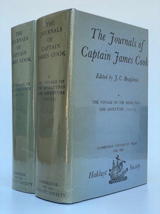 Item #6141 The Journals and Life of Captain James Cook. Captain James Cook, J. C. Beaglehole