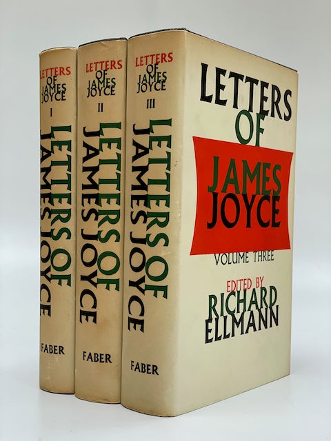 Item #6162 Letters of James Joyce. James Joyce.