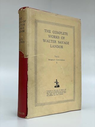 Item #6284 The Complete Works of Walter Savage Landor. Walter Savage Landor