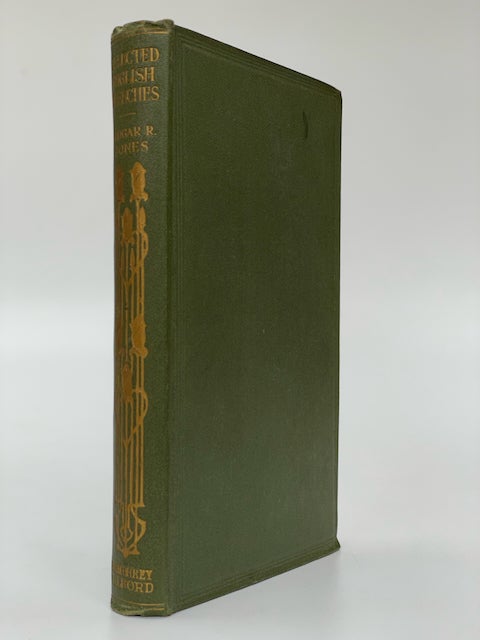 Item #6490 Selected English Speeches from Burke to Gladstone.
