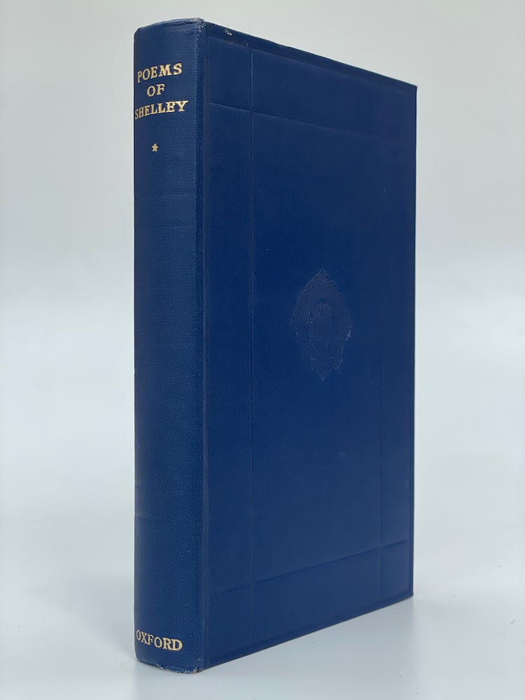 Item #6701 Selected Poems. Percy Bysshe Shelley.