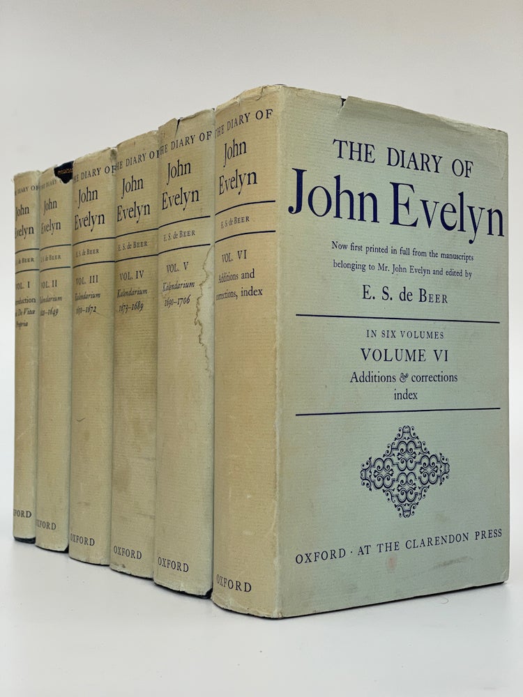 Item #6940 The Diary of John Evelyn. John Evelyn.