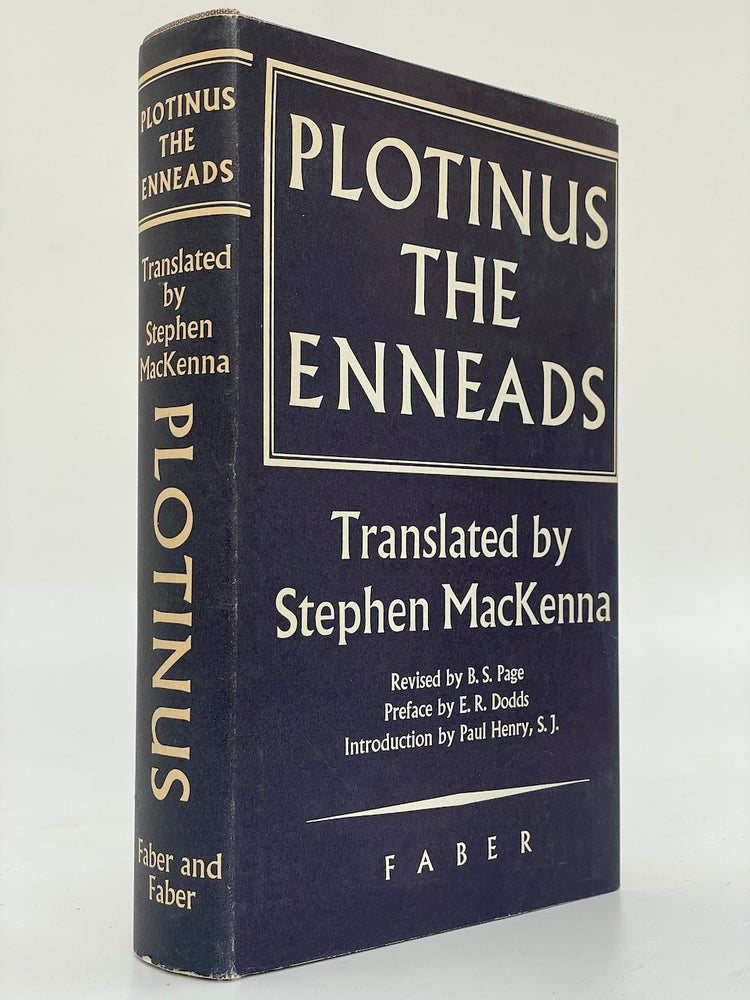 Item #6953 The Enneads. Plotinus, Stephen MacKenna.