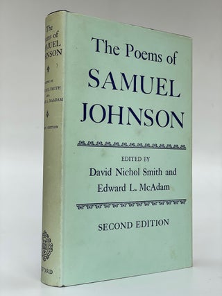 Item #7006 The Poems of Samuel Johnson. Samuel Johnson