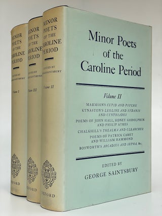 Minor Poets of the Caroline Period