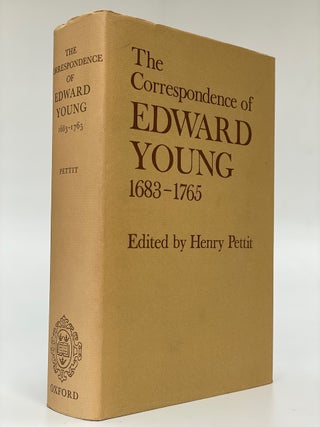 Item #7015 The Correspondence of Edward Young 1683-1765. Edward Young