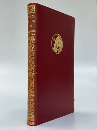 Item #7135 Macmillan Pocket Leather Edition of the Works of Rudyard Kipling. Rudyard Kipling