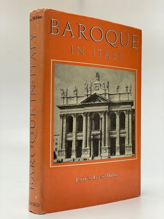 Item #7212 Baroque in Italy. James Lees-Milne