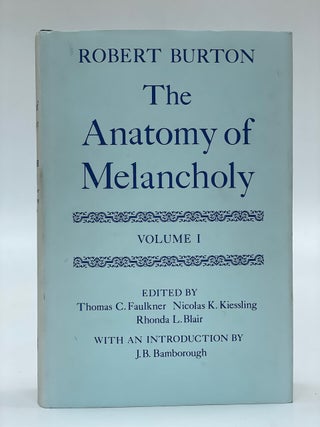 The Anatomy of Melancholy