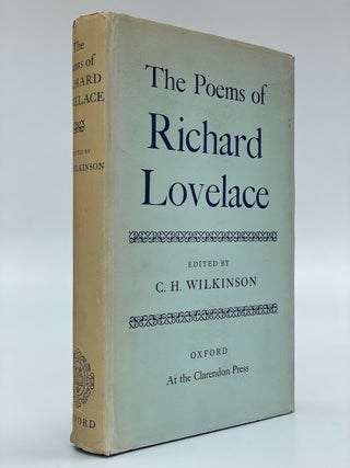 Item #7238 The Poems of Richard Lovelace. Richard Lovelace