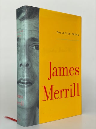 Item #7423 Collected Prose. James Merrill