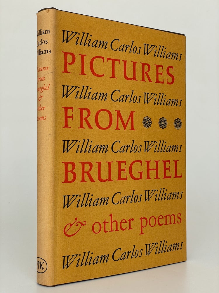 Item #7448 Pictures from Brueghel and other poems. William Carlos Williams.