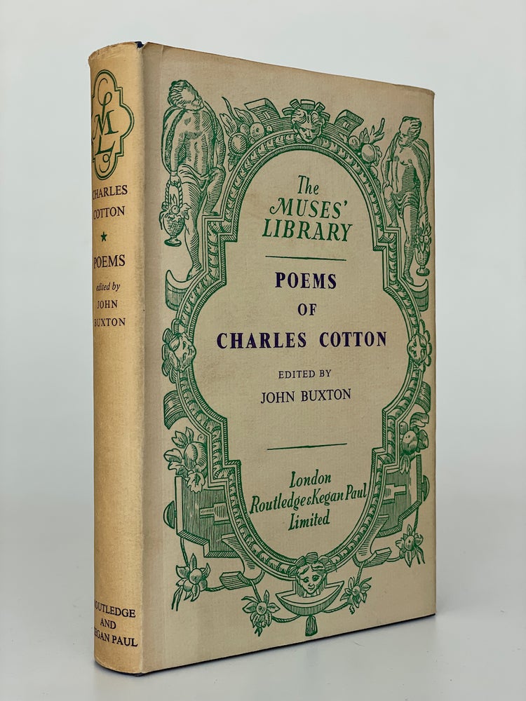 Item #7457 Poems of Charles Cotton. Charles Cotton.