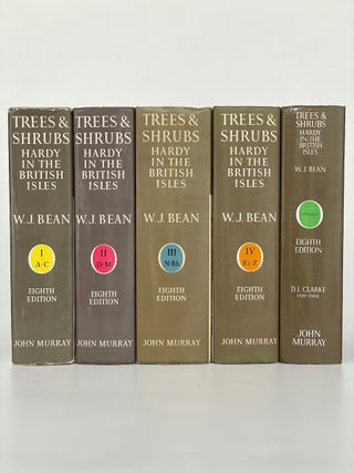 Item #7462 Trees and Shrubs Hardy in the British Isles. W. J. Bean
