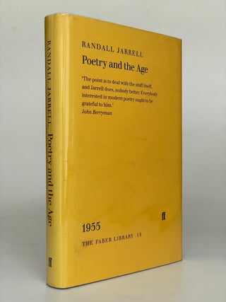 Item #7593 Poetry and the Age. Randall Jarrell