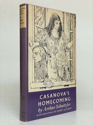 Item #7722 Casanova's Homecoming. Arthur Schnitzler
