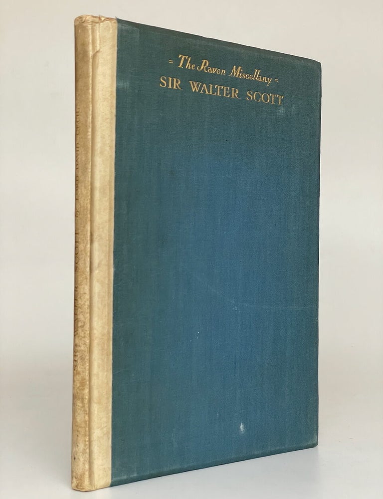 Item #8464 Sir Walter Scott. Lord David Cecil.