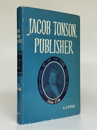 Item #8585 Jacob Tonson, Publisher. G. F. Papali
