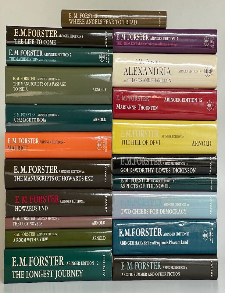 Item #8692 The Abinger Edition (Collected Works) of E.M. Forster. E. M. Forster.