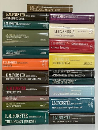 The Abinger Edition (Collected Works) of E.M. Forster. E. M. Forster.