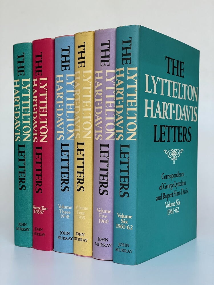 Davis Letters The Lyttelton/Hart-Davis Letters. Correspondence of George Lyttelton ...