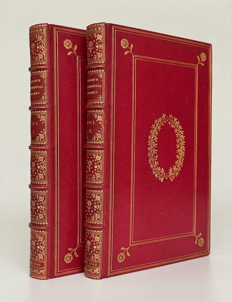 Item #8951 A Sentimental Journey through France and Italy by Mr. Yorick. Laurence Sterne.