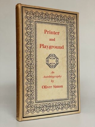 Item #9006 Printer and Playground. Oliver Simon