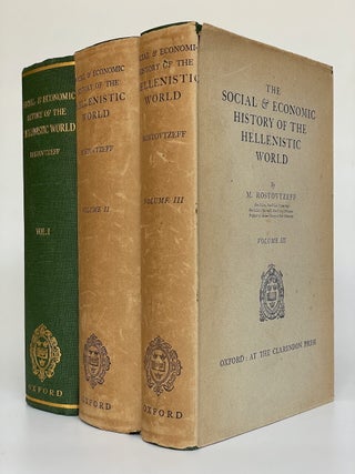 Item #9051 The Social & Economic History of the Hellenistic World. M. Rostovtzeff