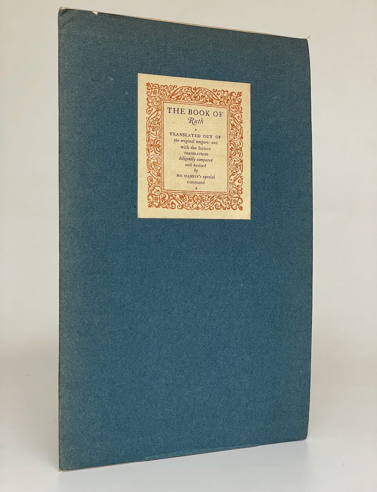 Item #9146 The Book of Ruth. Nonesuch Press.