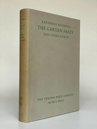 Item #9197 The Garden Party and other stories. Katherine Mansfield
