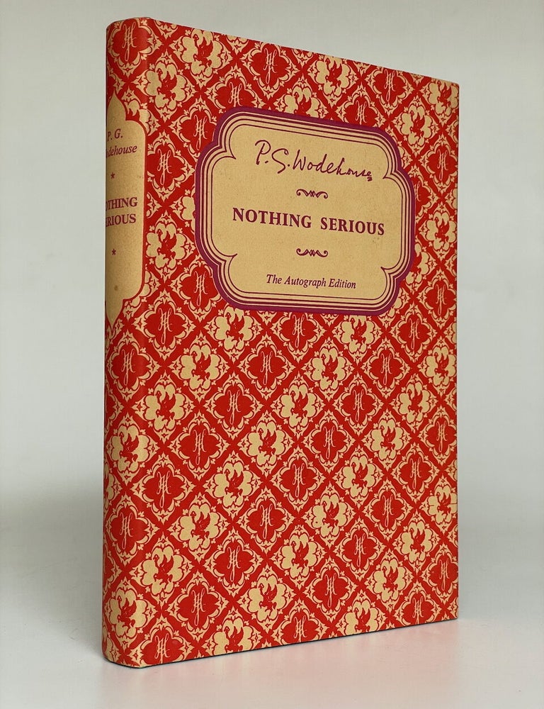 Item #9278 The Autograph Edition of the Works of P.G. Wodehouse. P. G. Wodehouse.